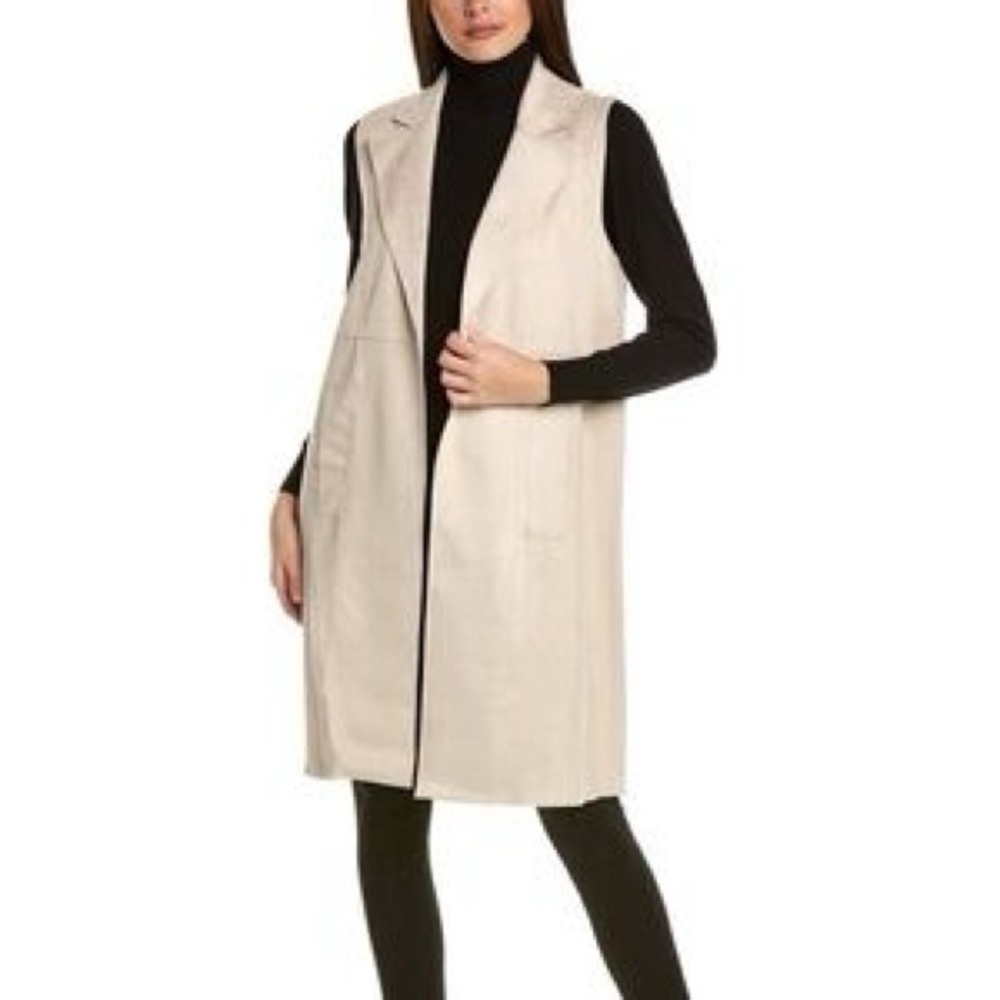 Long Suede Vest Duster